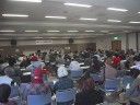 飯田・リニア新幹線学習会、会場風景 撮影:2010年11月７日・管理人